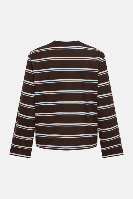 T-shirt (lange mouwen) bruin - ONLY®