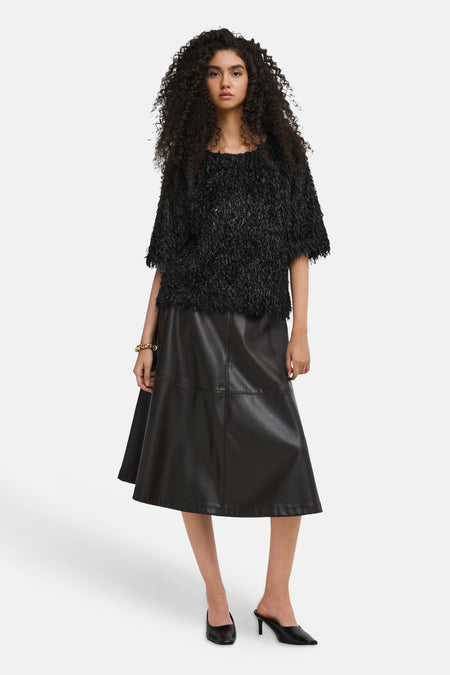Blouse (korte mouwen) zwart - JDY