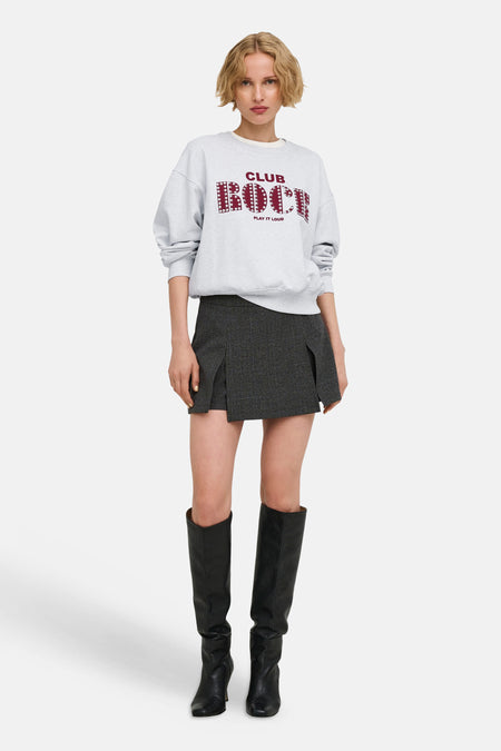 Sweat col rond gris - ONLY®