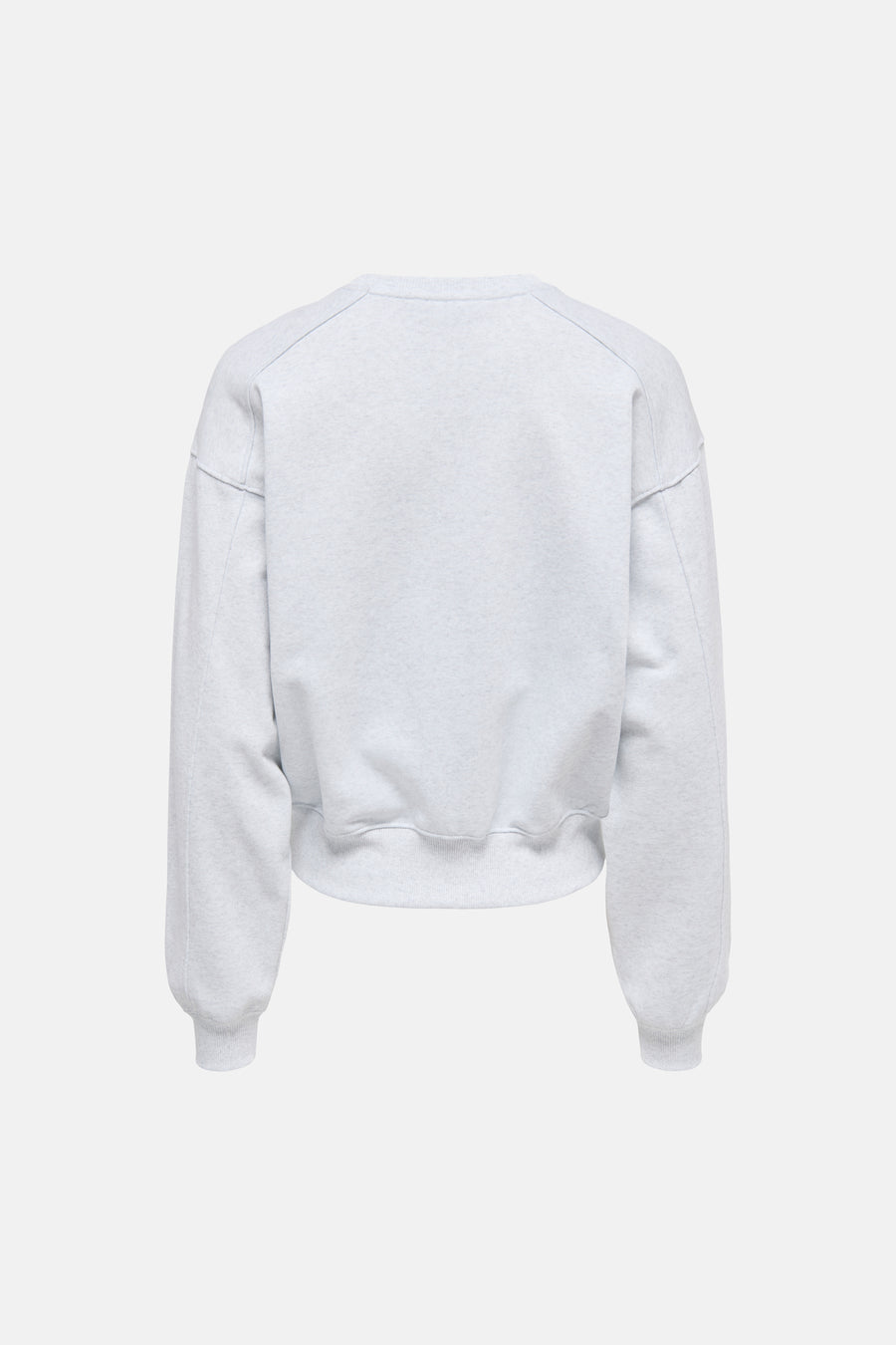 Sweat col O - Light Grey Melange