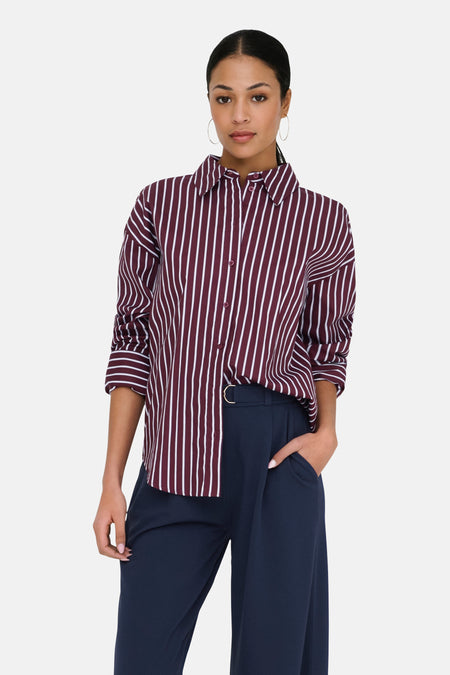 Hemd (lange mouwen) rood - JDY