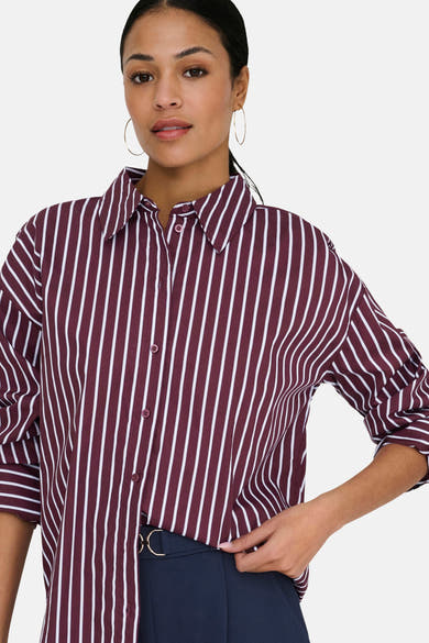 Hemd met lange mouwen - rood