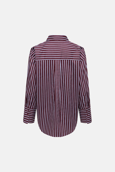 Hemd met lange mouwen - rood