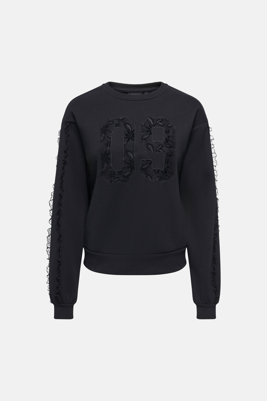 Sweat col rond noir - ONLY®