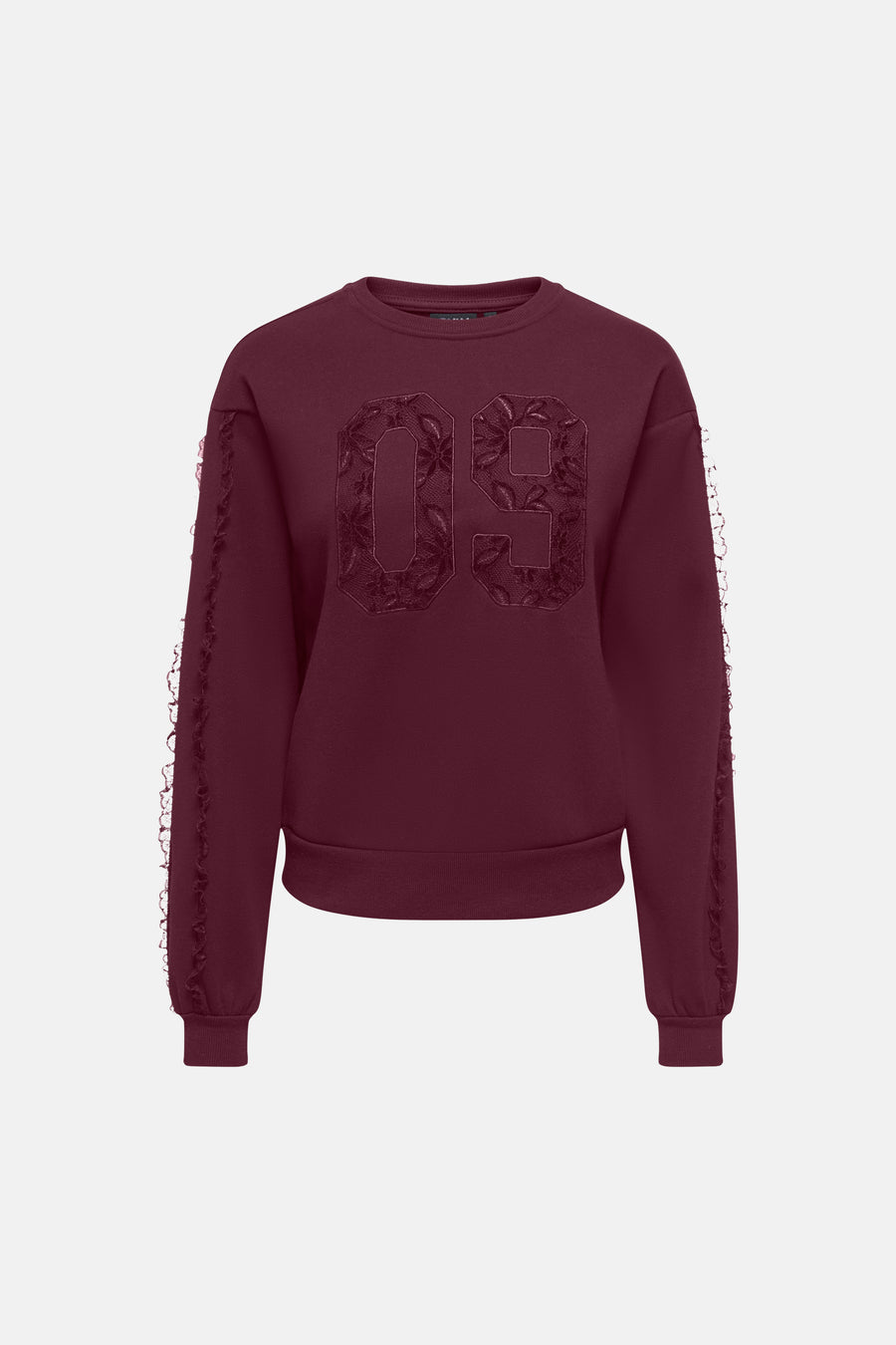 Sweater met ronde hals rood - ONLY®