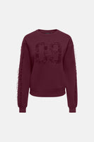 Sweat col rond rouge - ONLY®