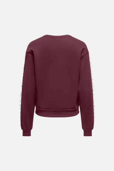 Sweater met ronde hals rood - ONLY®