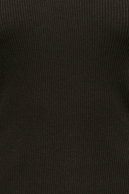 T-shirt met lange mouwen - bruin