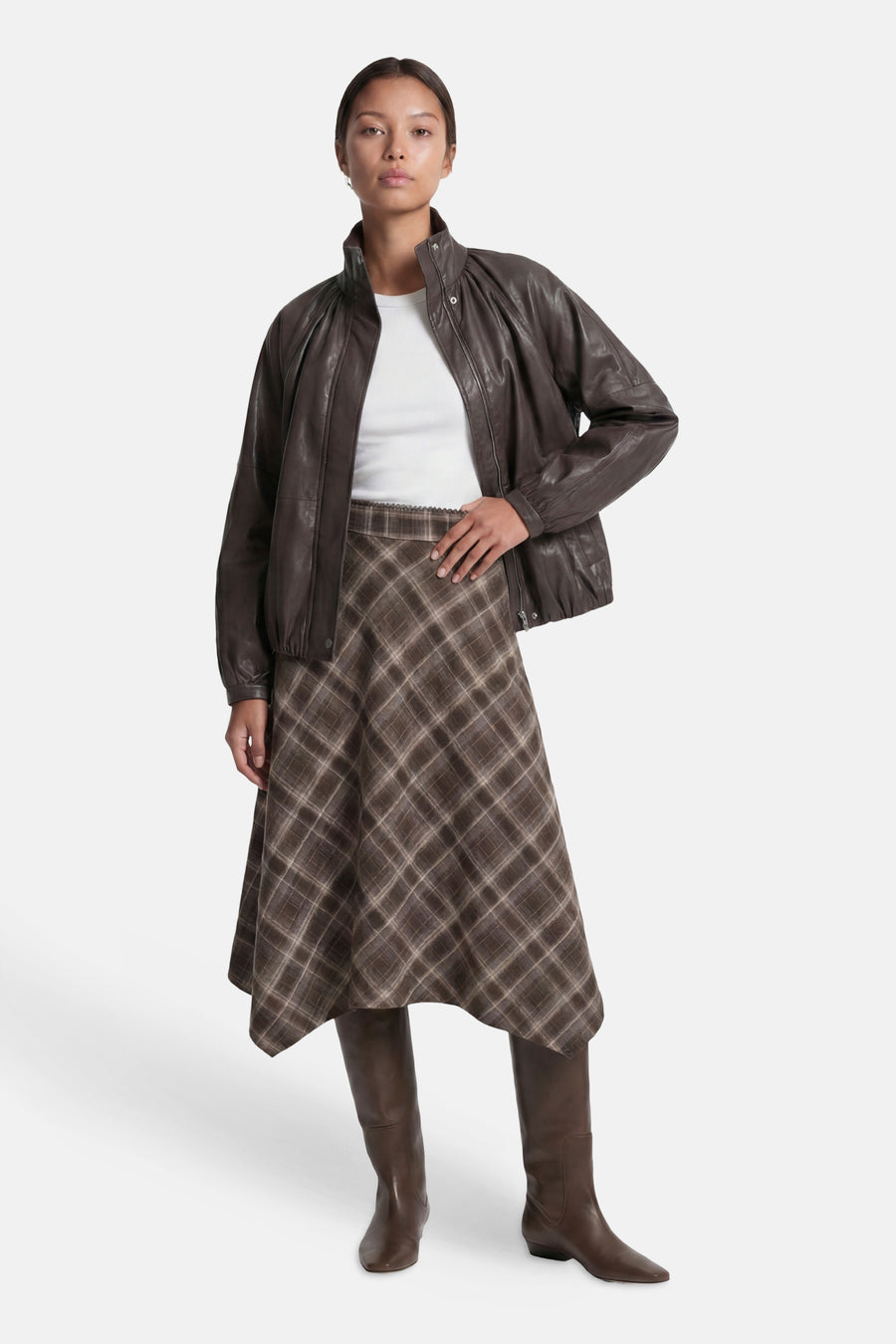 Jupe 3/4 brun - ONLY®