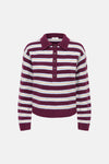 Pull col V multicolore - JDY