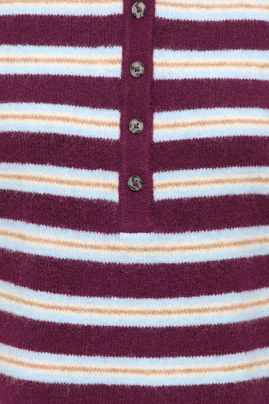 Pull col V multicolore - JDY