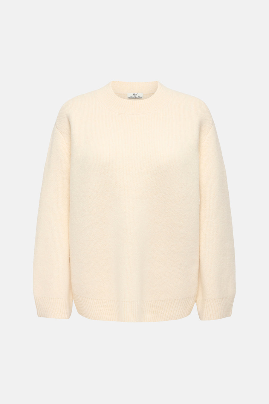 Pull col rond beige - JDY
