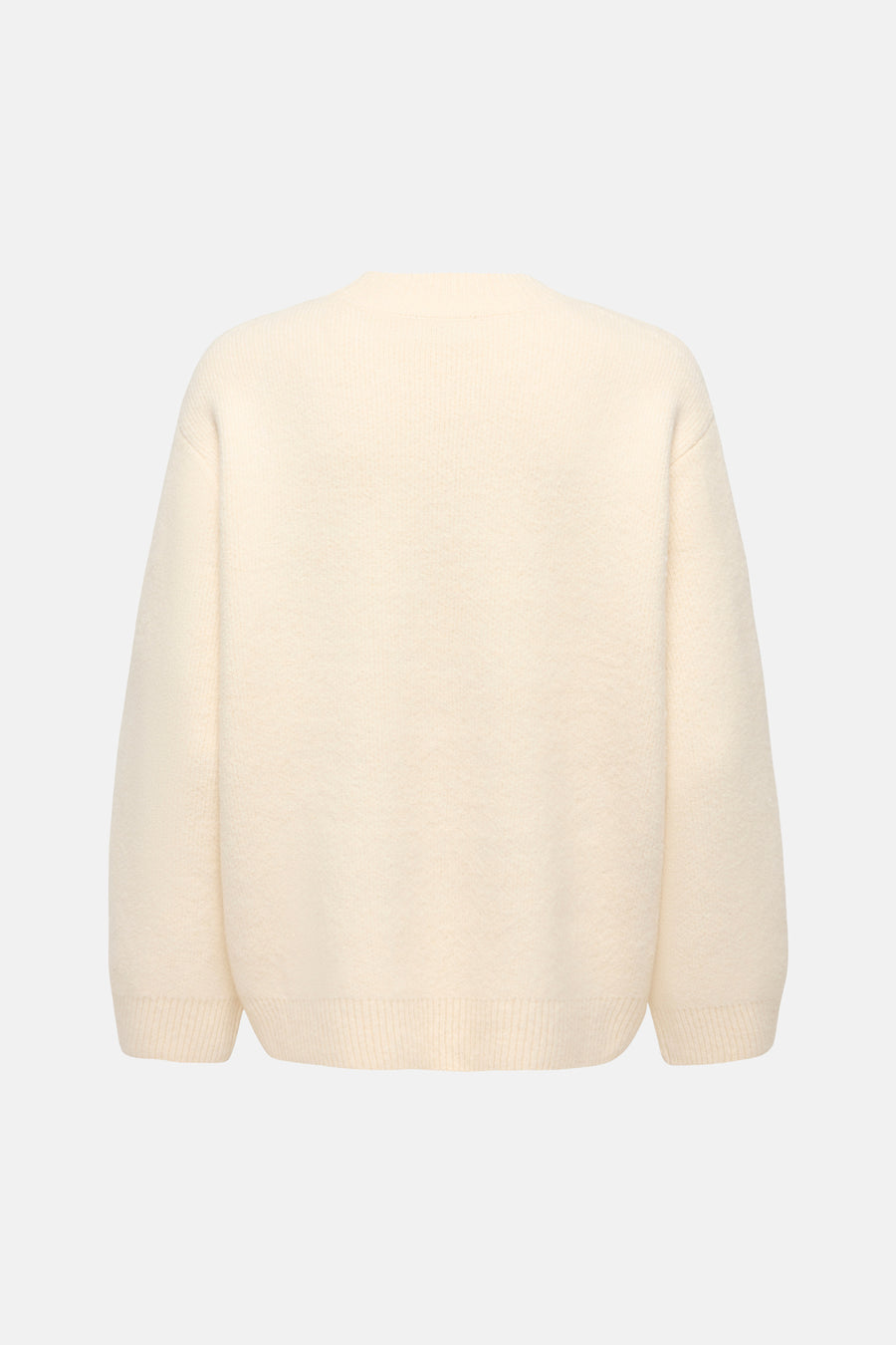 Pull col rond beige - JDY