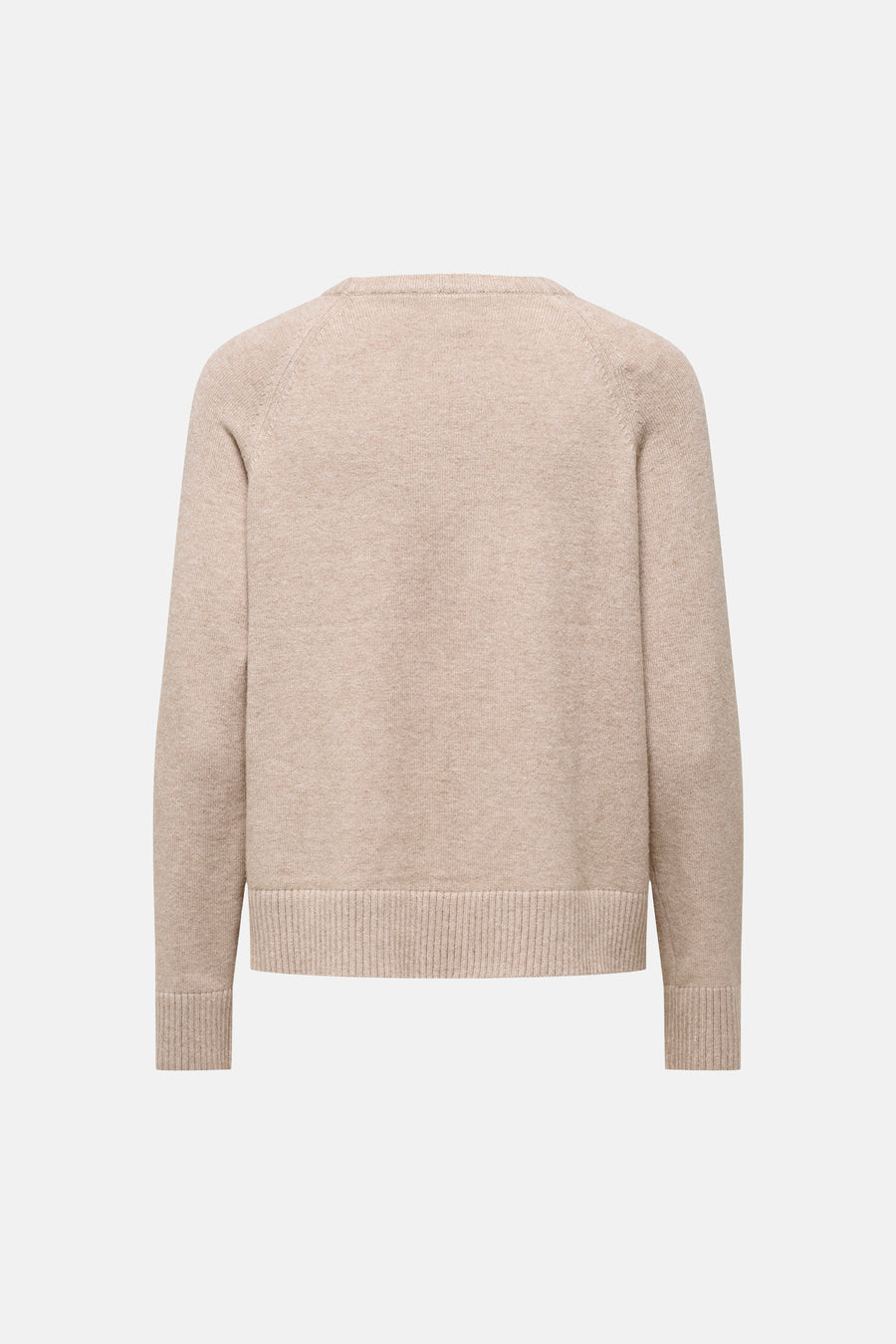Pull col rond beige - ONLY®