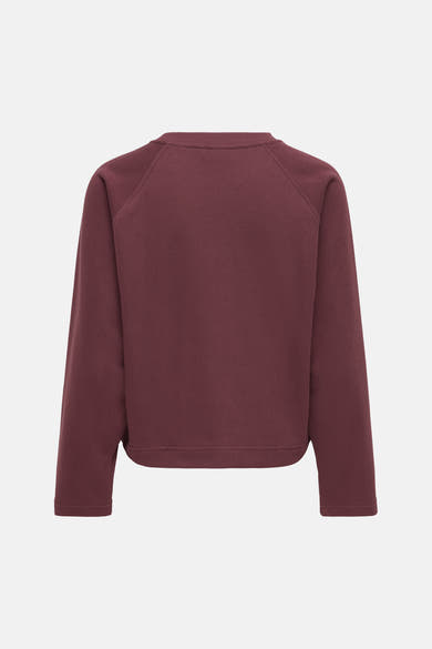 Sweat col rond rouge - ONLY®