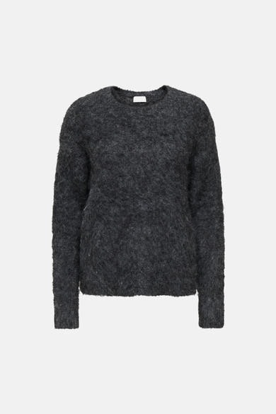 Pull col rond gris - JDY