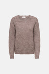 Pull col rond kahki - JDY