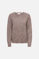 Pull col rond kahki - JDY