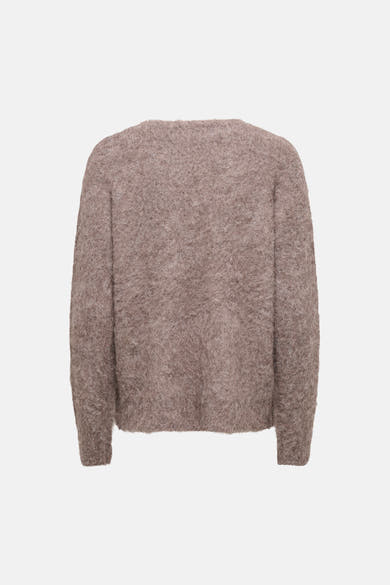 Pull col rond kahki - JDY