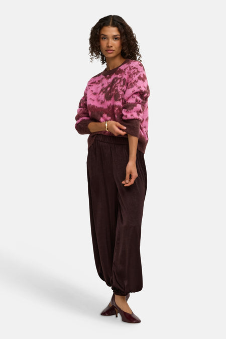 Pull col rond multicolore - JDY