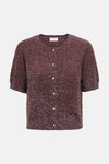 Dames tops pull korte mouw mauve - JDY