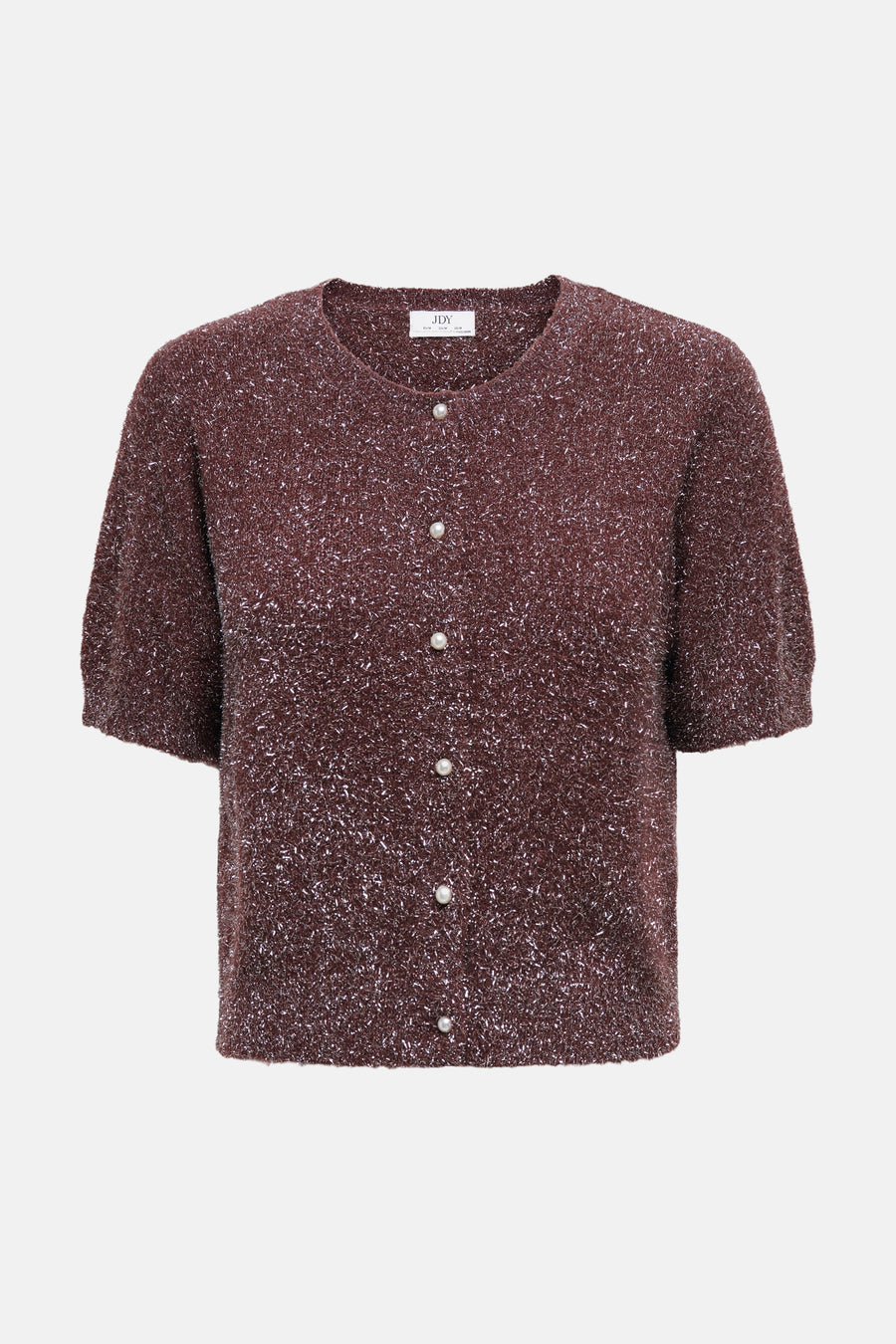 Dames tops pull korte mouw mauve - JDY