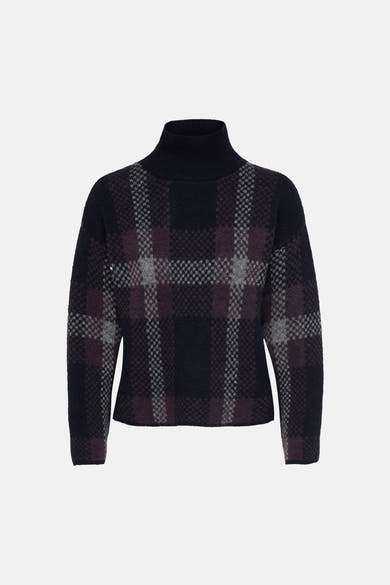 Pull col montant bleu - ONLY®