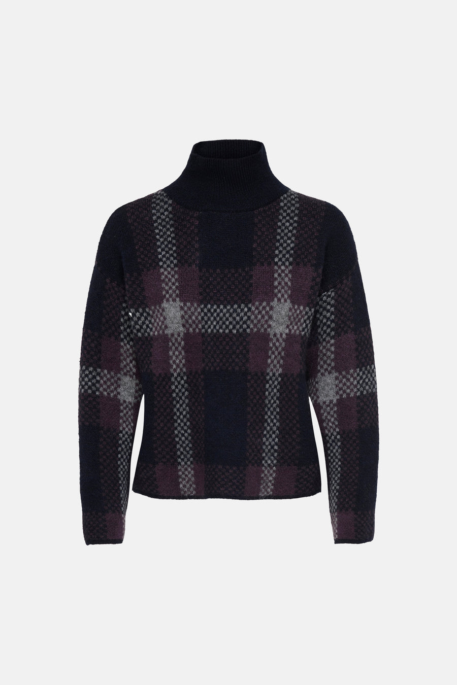 Pull col montant bleu - ONLY®