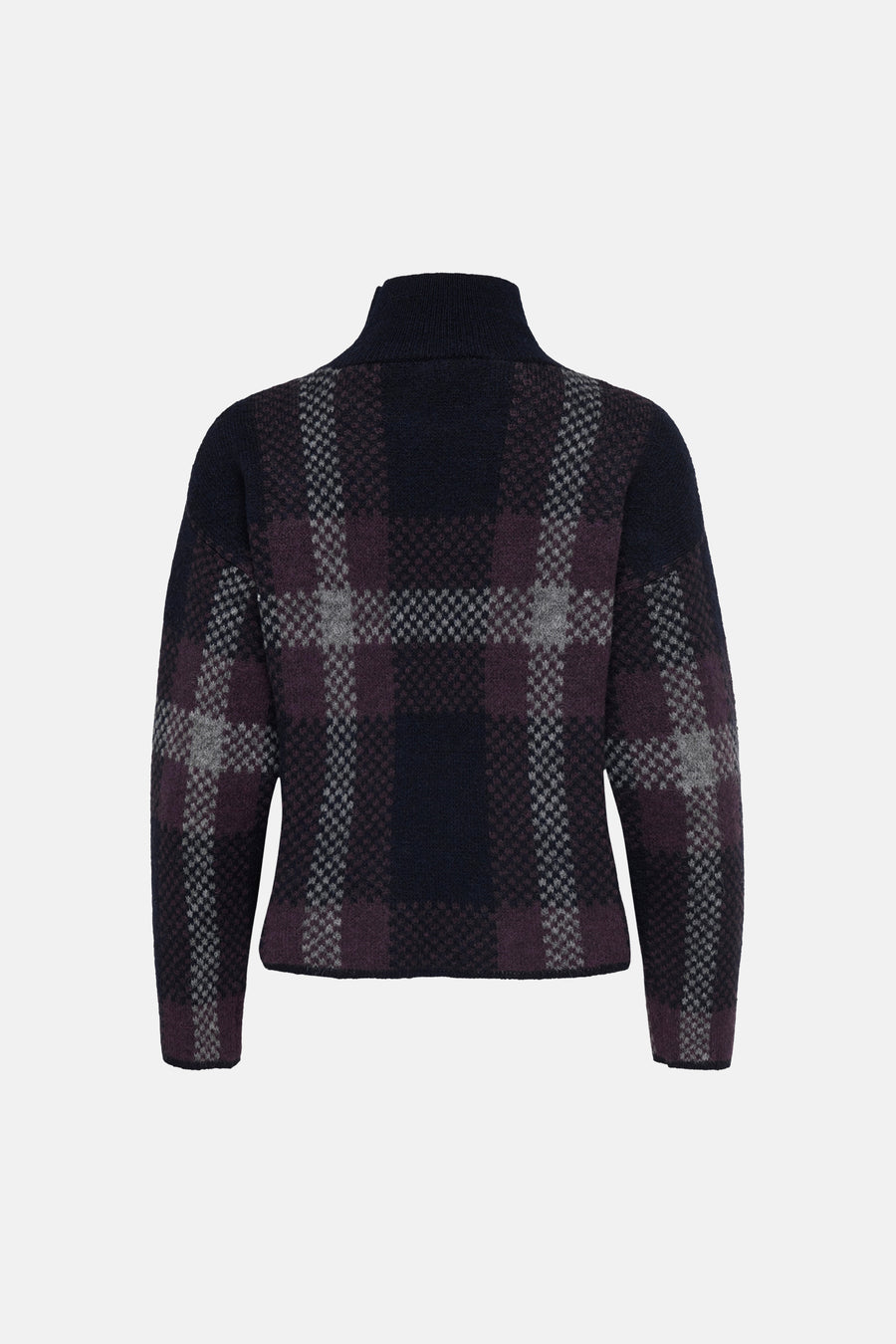Pull col montant bleu - ONLY®