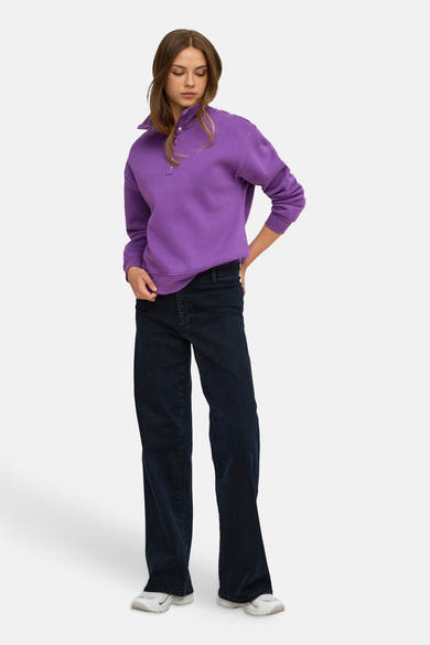 Sweat col rond mauve - ONLY®