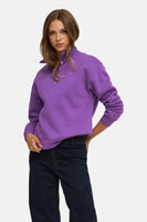 Sweat col rond mauve - ONLY®