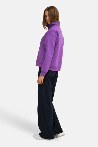 Sweat col rond mauve - ONLY®