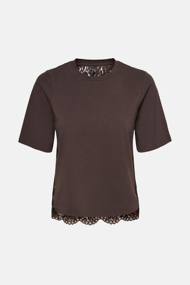 Top uni manches courtes brun - ONLY®
