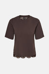 Top uni manches courtes brun - ONLY®