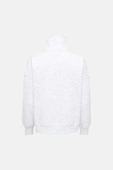 Sweat col O - Light Grey Melange