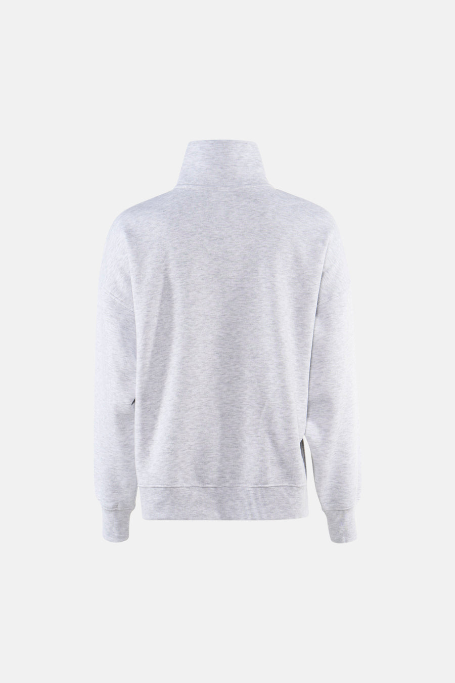 Sweat col O - Light Grey Melange