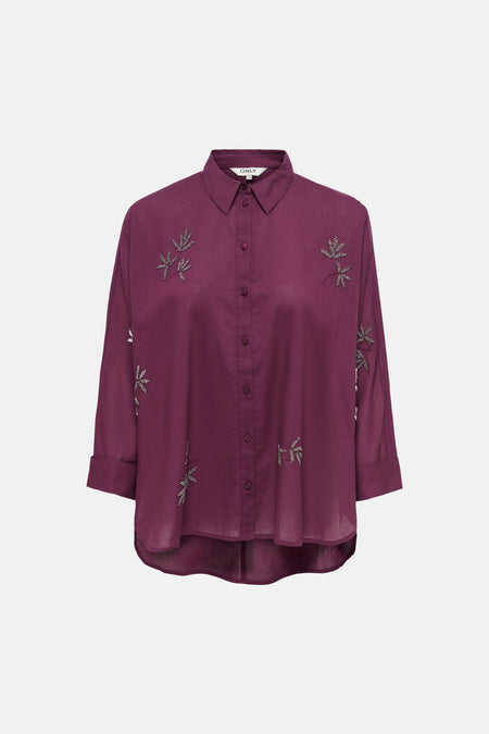 Blouse (lange mouwen) rood - ONLY®