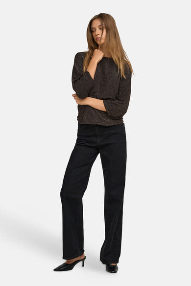 Trui met ronde hals bruin - ONLY®