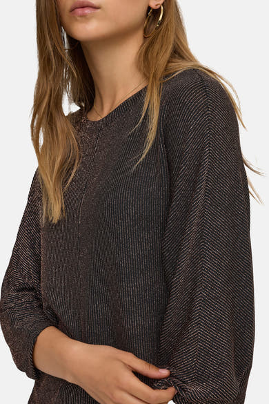 Trui met ronde hals bruin - ONLY®