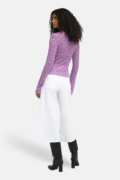 T-shirt (manches longues) mauve - ONLY®