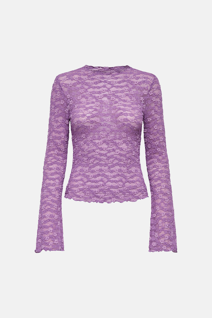T-shirt (manches longues) mauve - ONLY®