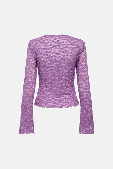 T-shirt (manches longues) mauve - ONLY®