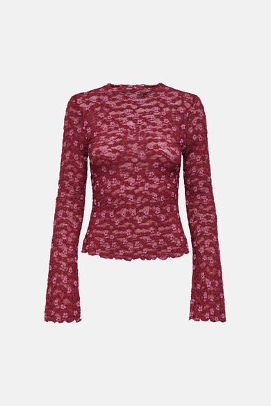 T-shirt (manches longues) rouge - ONLY®