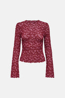 T-shirt (manches longues) rouge - ONLY®
