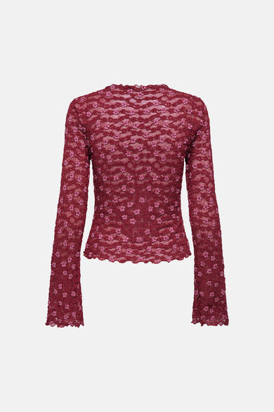 T-shirt (manches longues) rouge - ONLY®