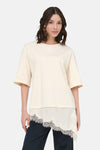T-shirt à manches courtes - Egret