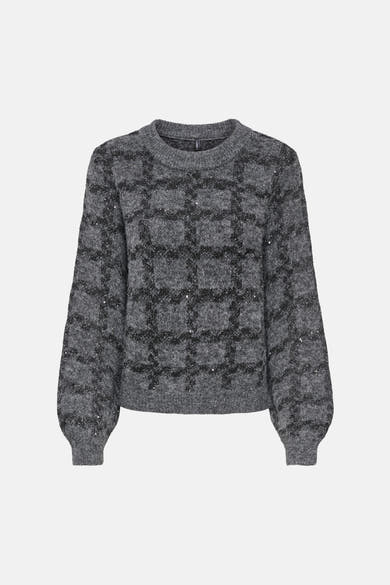 Trui met ronde hals grijs - ONLY®