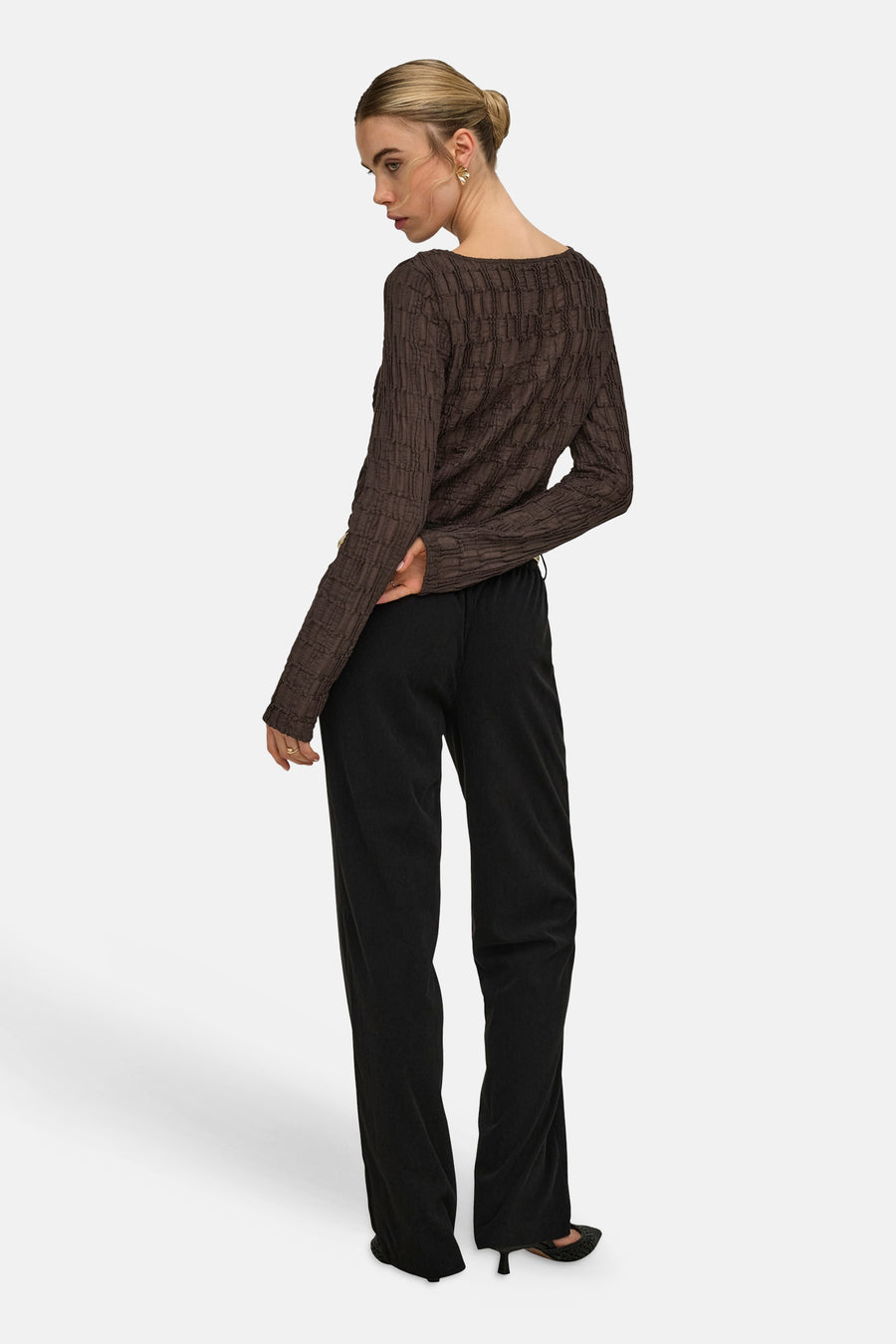 Top (lange mouwen) bruin - ONLY®