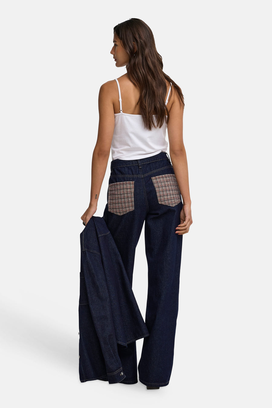 Jean large dark blue denim - ONLY®