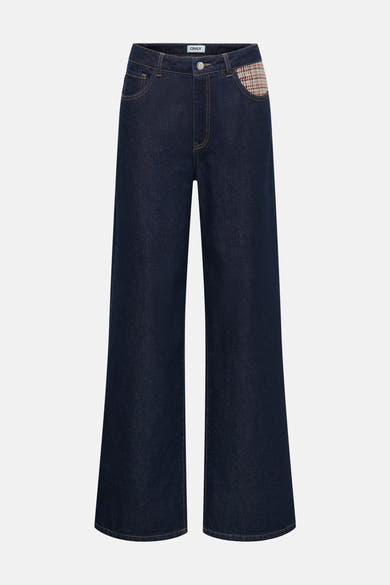 Jean large dark blue denim - ONLY®